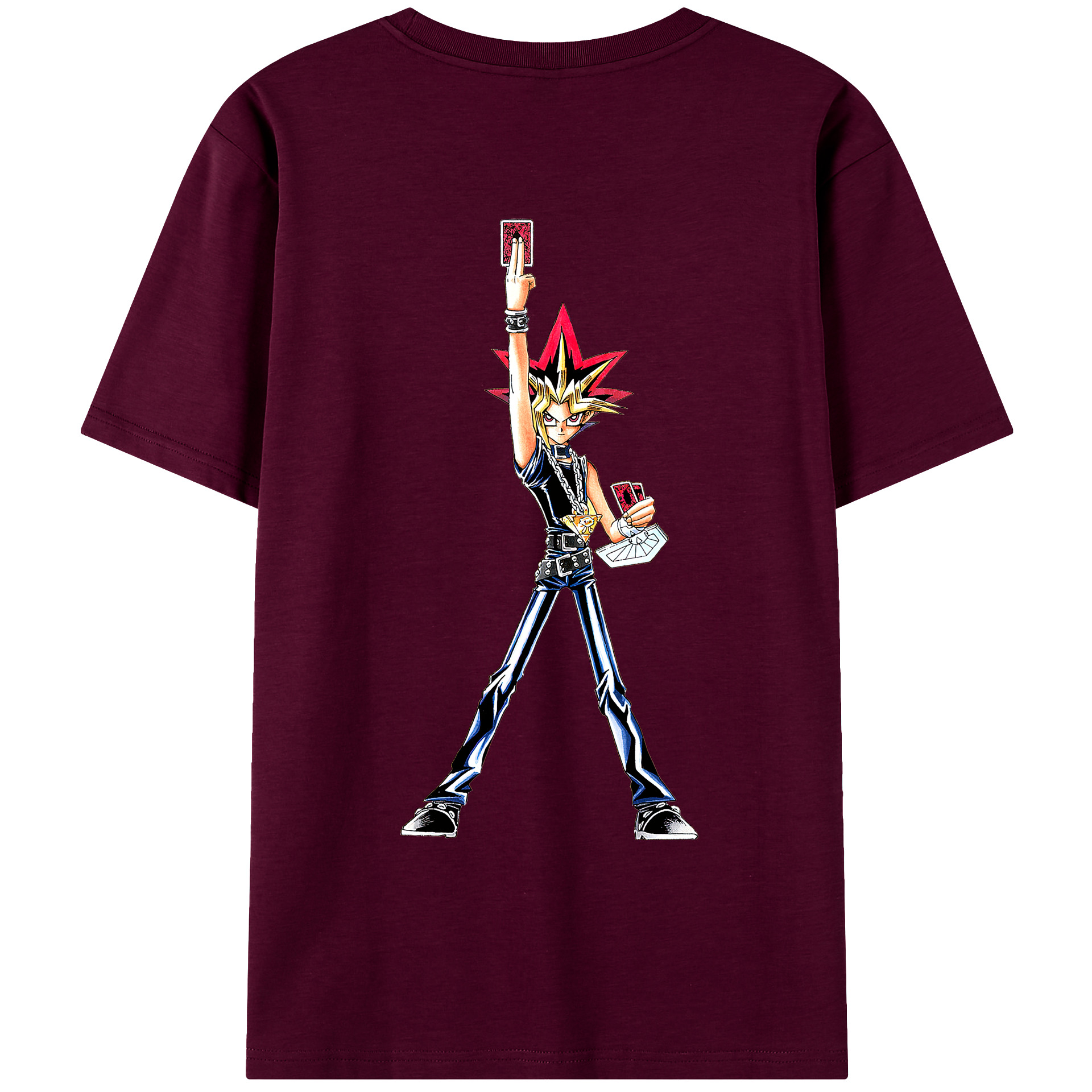 （画像用） 遊☆戯☆王 Yu-Gi-Oh! レディース半袖Tシャツ(バックプリント)